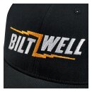 Biltwell Bolts 2 snapback cap black/white/orange