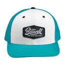 Biltwell Parts snapback cap teal/white/black