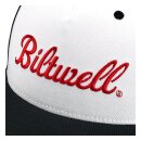 Biltwell Logo snapback cap black/white/red