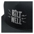 Biltwell Skully snapback cap grey/black