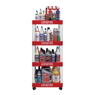 Lucas, oil 4-shelf display rack