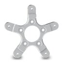 Arlen Ness, Touring brake rotor adapter. Ness wheels. Chrome