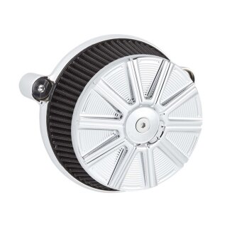 Arlen Ness, Stage 1 Big Sucker air cleaner kit. 10-Gauge chr