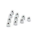 Colony, M12 x 1.25 acorn nuts, chrome. Low Crown