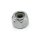 Colony 1/2-20 nylon insert lock nuts chrome