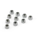 Colony 1/4-20 nylon insert lock nuts chrome