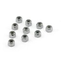 Colony 1/4-20 nylon insert lock nuts chrome