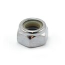 Colony M4 x 0.70 Nylon insert lock nuts. Chrome