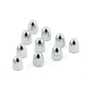 Colony, 1/4-20 acorn nuts chrome. High Crown