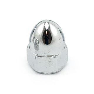 Colony, 3/8-16 acorn nuts chrome. High Crown