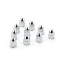 Colony  M12 x 1.25 acorn nuts chrome. High Crown