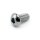 Colony 1/4-20 x 1-1/4 button head allen bolts chrome