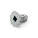 Colony 8-32 x 3/4 flat head allen bolts chrome