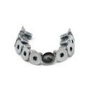 Colony 7/16-14 x 1-1/4 flat head allen bolts chrome