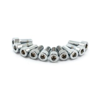 Colony 8mm x 20mm allen bolts polished chrome