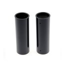 2 piece upper fork cover kit Gloss schwarz für...