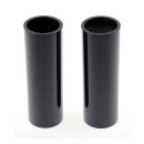 2 piece upper fork cover kit Gloss schwarz für...