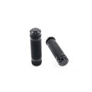 Cult-Werk, 1" / 25.4mm Grooved handlebar grips. Black