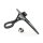 Cult-Werk, side mount license plate bracket, black. Germany