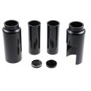 Gabelcover Kit 6 teilig schwarz für Harley FXBB...