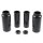 Gabelcover Kit 6 teilig schwarz für Harley FXBB Softail Street Bob 18-23