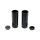 Cult-Werk, 4-piece fork tube cover kit. Gloss black. Logo