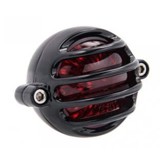 Motone Lecter LED Bobber Motorrad Rücklicht schwarz E geprüft