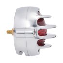 Motone Lecter Motorrad Bobber LED Rücklicht poliert ohne Halter E geprüft