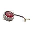 Rücklicht old school Motone Eldorado LED taillight Alu no bracket ECE