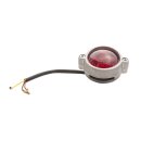 Rücklicht old school Motone Eldorado LED taillight Alu no bracket ECE