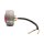 Rücklicht old school Motone Eldorado LED taillight Alu no bracket ECE