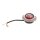 Rücklicht old school Motone Eldorado LED taillight Alu no bracket ECE