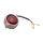 Rücklicht old school Motone Eldorado LED taillight Alu no bracket ECE