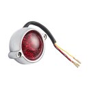 Motone Eldorado LED Custom Chopper Motorrad Rücklicht Alu poliert ECE