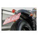 Motone Eldorado LED Custom Chopper Motorrad Rücklicht Alu poliert ECE