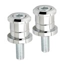 Biltwell solid Riser bushing Set chrom für Harley...