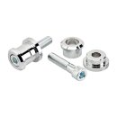 Biltwell solid Riser bushing Set chrom für Harley Dyna Softail Sportster FXR