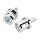 Biltwell solid Riser bushing Set chrom für Harley Dyna Softail Sportster FXR