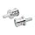 Biltwell solid Riser bushing Set chrom für Harley Dyna Softail Sportster FXR