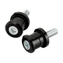 Biltwell, solid riser bushing set. Black