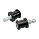 Biltwell, solid riser bushing set. Black