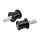 Biltwell, solid riser bushing set. Black