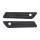 Arlen Ness, saddlebag latch cover set. 10-Gauge, black
