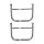 Longride saddlebag holder, chrome