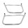 Longride saddlebag holder, chrome