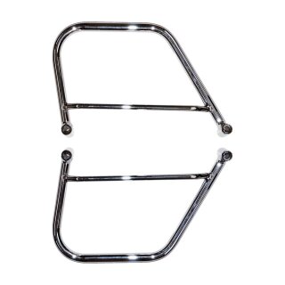 Longride saddlebag holder, chrome