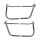 Longride saddlebag holder, chrome