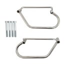 Longride saddlebag holder, chrome