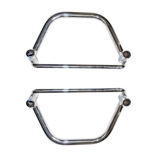 Longride saddlebag holder, chrome