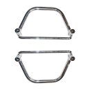 Longride saddlebag holder, chrome